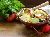 Салат с картошкой