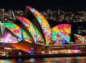 “Яркий Сидней”: удивительный фестиваль света в Сиднее (Фото)
