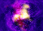 Астрономы обнаружили "галактический фонтан"