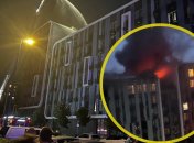 Дым был виден за сотни метров