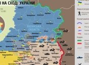 Карта АТО на Востоке Украины (28 ноября)