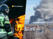 Онежский судостроительный завод горит в России