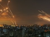 Работа израильского "Железного купола"