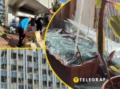 Наслідки удару по Інституту журналістики КНУ