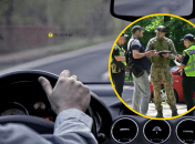 Водій лишив гнівні написи на автівці