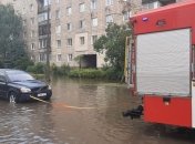 Ривне затопило из-за сильного ливня (Фото)