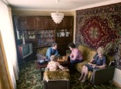 Килим на стіні у радянській квартирі