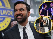 Зохран Мамдани вместе с женой