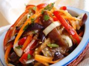 Салат баклажанный