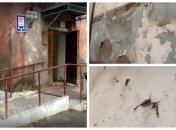 Все стены медучреждения в трещинах