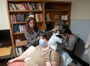 Сара на обследовании