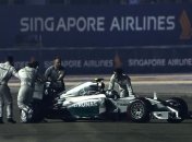 Росберг: Не работало рулевое колесо и вся машина в целом