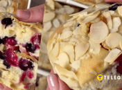 Пухкі кекси з ягодами