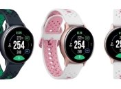 Samsung показала новые версии "умных часов" Galaxy Watch Active 2 (Фото)