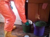 Во Львове была разлита соляная кислота