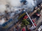 Появилась предварительная версия масштабного пожара в Киеве