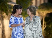 Королева-консорт Испании Летиция и королева София