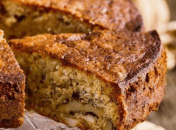 Нежный пирог с грецкими орехами