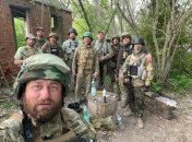 Федір Шандор із товаришами по службі