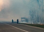 Пожары в зоне отчуждения: на улицы Киева выехала техника для мытья улиц 