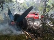 В Полтавской области загорелся самолет Ан-2, есть раненые (Фото)
