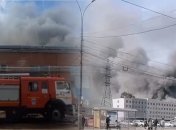 В росії нова потужна пожежа, горить один із заводів: відео