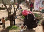 В греческом лагере для беженцев произошел пожар