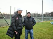 Виктор Скрипник провел тренировку команды