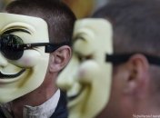 Последователи Гая Фокса провели акцию протеста в столице