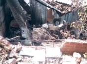Боевики обстреляли Широкино из минометов: разрушен жилой дом (Фото)