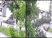 Машина Росгвардии на бешеной скорости сбила подростка на самокате: момент попал на видео