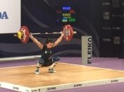 Украинка стала вице-чемпионкой Европы по тяжелой атлетике