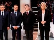 Во Франции прошли первые теледебаты кандидатов в президенты