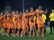 "Шахтер" празднует победу в Кубке Украины