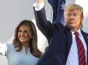 Белоснежное платье Prada: Мелания Трамп на открытие монумента в Вашингтоне