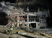 Сгоревшая часть дома