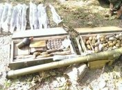 СБУ обнаружила тайник с оружием боевиков в Авдеевке