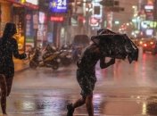 В Китае из-за сильных дождей затопило северо-запад