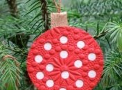 Новогодняя подвеска на елку от Мини Маус