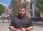 Главарь "ДНР" на месте вероятного покушения на себя