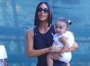 Ким Кардашян показала 8-месячную дочь 