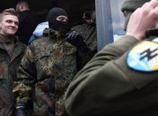 Новобранцы "Азова" отправились на Донбасс (Видео)