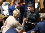 на фото Юлія Тимошенко та Надія Савченко