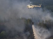 ГСЧС: Фронт пожара в Чернобыльской зоне окружен и остановлен