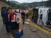 В МИД сообщили о состоянии пострадавших при аварии в Турции украинцев