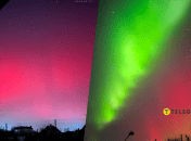 Северное сияние в Украине