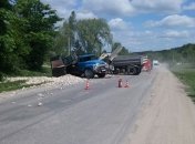 В Тернопольской области столкнулись грузовики: есть пострадавшие