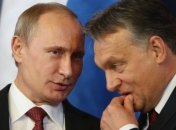 володимир путін і Віктор Орбан