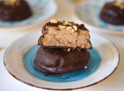 Шоколадно-арахисовые батончики