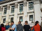 Аваков и Дещица прибыли к посольству РФ в Киеве